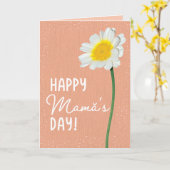 Muttertagskarte für Mamă Karte (Gelbe Blume)