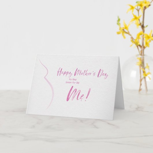 Muttertagskarte für MŌ Karte (Gelbe Blume)