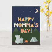 Muttertagskarte für Momma Karte (Gelbe Blume)