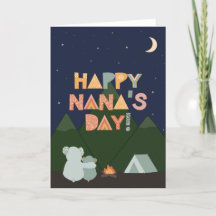 Muttertagskarte für Nana