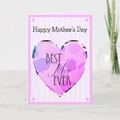 Muttertagskarte für Rose und Mütter Karte (Vorderseite)