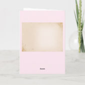 Muttertagskarte für Wasserfarben Karte (Rückseite)