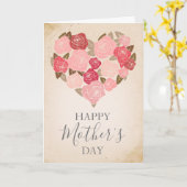 Muttertagskarte für Wasserfarben Karte (Gelbe Blume)