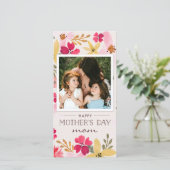 Muttertagskarte für Wasserfarben Karte (Stehend Vorderseite)