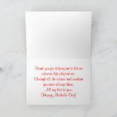 Muttertagskarte gepunkteter Blume Karte (Innenseite)