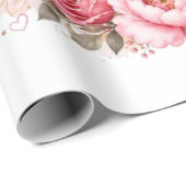 Muttertagskarte Geschenkpapier (Rolleneckpunkt)