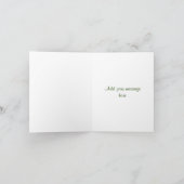 Muttertagskarte - Gold Feiertagskarte (Innenseite)