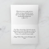 Muttertagskarte Honeysuckle Dankeskarte (Innenseite)