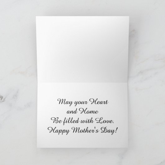 Muttertagskarte Hummingbird Karte (Innenseite)