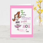 Muttertagskarte humorvoll karte (Gelbe Blume)