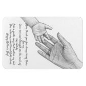 "Muttertagskarte - I Liebe You Mama Magnet (Horizontal)