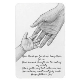 "Muttertagskarte - I Liebe You Mama Magnet