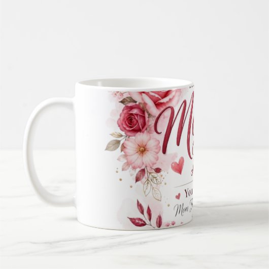 Muttertagskarte Kaffeetasse (Links)