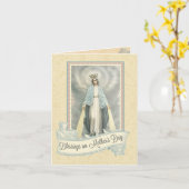 Muttertagskarte Karte (Gelbe Blume)