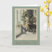 Muttertagskarte Karte (Gelbe Blume)