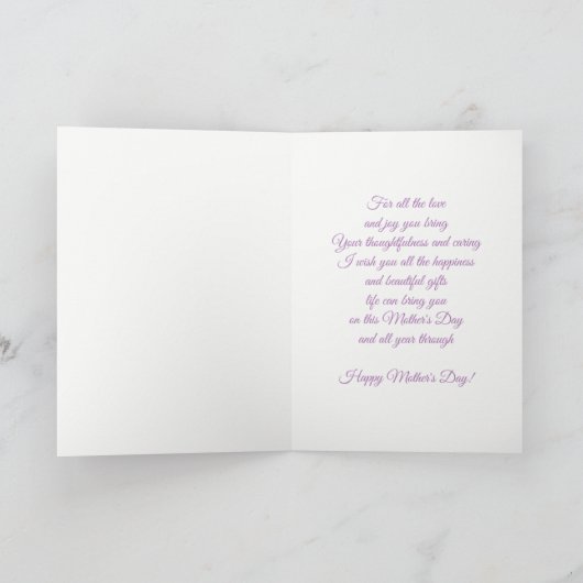 Muttertagskarte Karte (Innenseite)