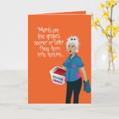 Muttertagskarte Karte (Gelbe Blume)