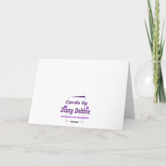 Muttertagskarte Karte (Rückseite)