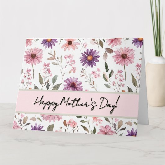 Muttertagskarte Karte (Vorderseite)