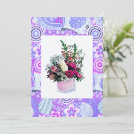 Muttertagskarte Karte (Stehend Vorderseite)