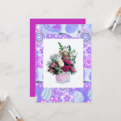 Muttertagskarte Karte (Vorderseite/Rückseite Beispiel)