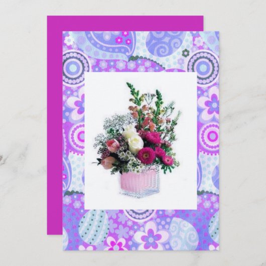 Muttertagskarte Karte (Vorne/Hinten)