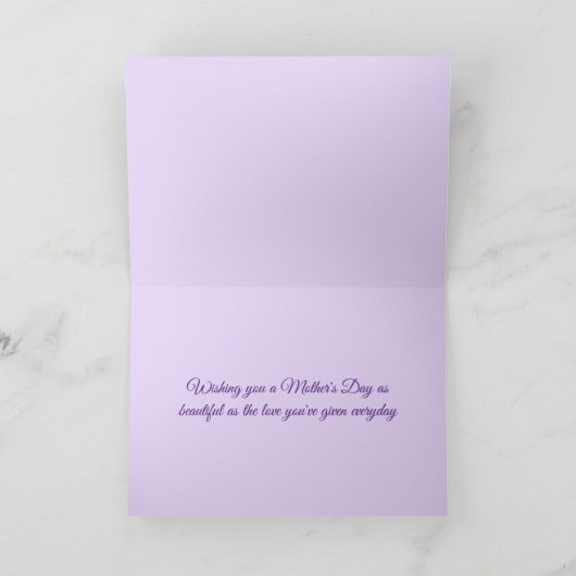 Muttertagskarte Karte (Innenseite)