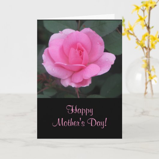 Muttertagskarte Karte (Gelbe Blume)