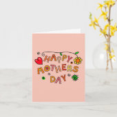 Muttertagskarte Karte (Gelbe Blume)