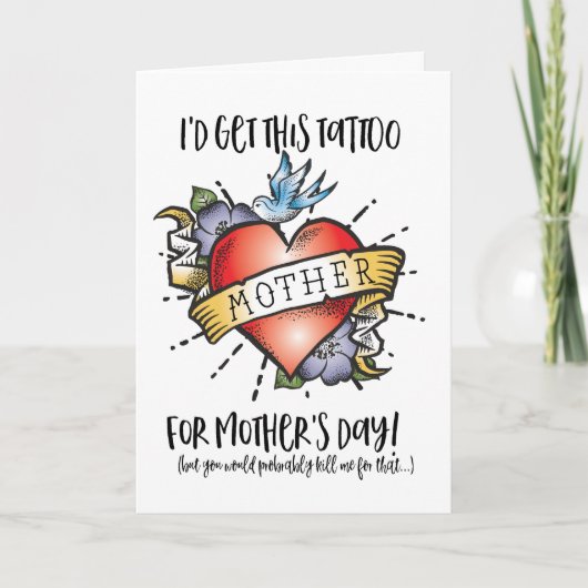 Muttertagskarte Karte (Vorderseite)