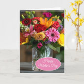 Muttertagskarte Karte (Gelbe Blume)