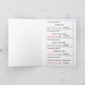 Muttertagskarte Karte (Innenseite)