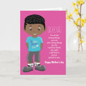 Muttertagskarte Karte (Gelbe Blume)