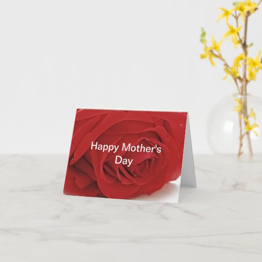 Muttertagskarte Karte (Gelbe Blume)