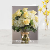 Muttertagskarte Karte (Gelbe Blume)