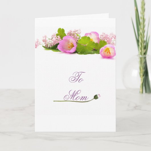 Muttertagskarte Karte (Vorderseite)