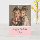 Muttertagskarte Karte (Gelbe Blume)