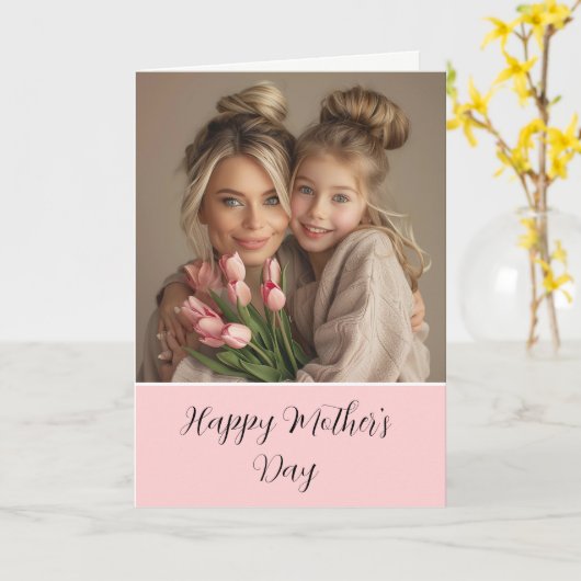 Muttertagskarte Karte (Gelbe Blume)