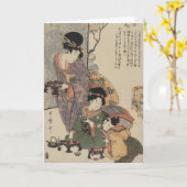 Muttertagskarte Karte (Gelbe Blume)