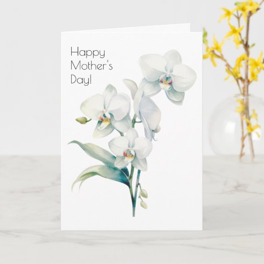 Muttertagskarte Karte (Gelbe Blume)