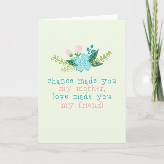 Muttertagskarte Karte (Vorderseite)