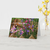 Muttertagskarte Karte (Gelbe Blume)