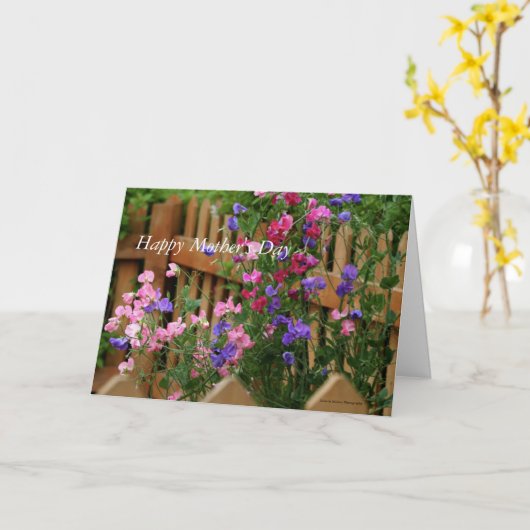 Muttertagskarte Karte (Gelbe Blume)