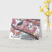 Muttertagskarte Karte (Gelbe Blume)