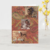 Muttertagskarte Karte (Gelbe Blume)