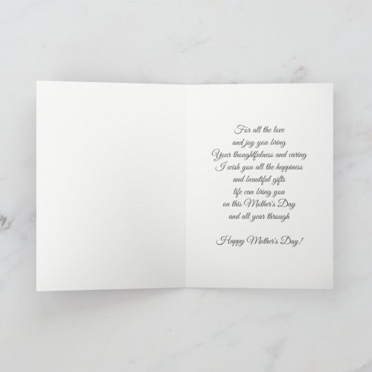 Muttertagskarte Karte (Innenseite)