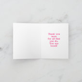 Muttertagskarte Karte (Innenseite)