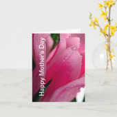 Muttertagskarte Karte (Gelbe Blume)