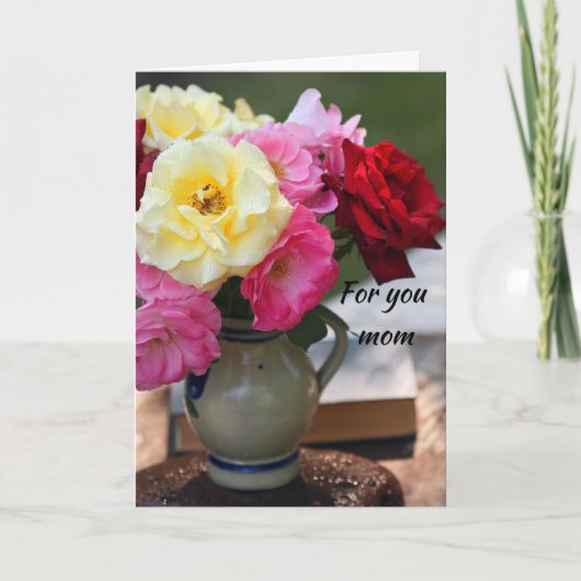 Muttertagskarte Karte (Vorderseite)