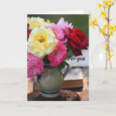 Muttertagskarte Karte (Gelbe Blume)